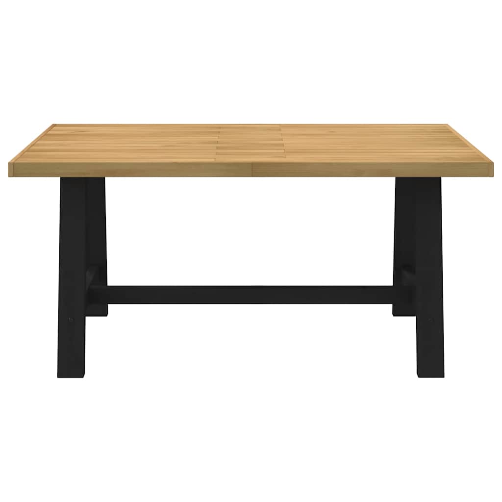 vidaXL Stół jadalny, NOAIN, 160x90x75 cm, lite drewno sosnowe