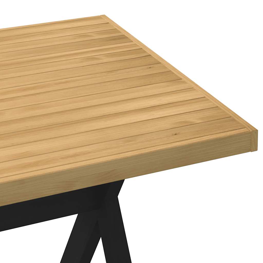 vidaXL Stół jadalny, NOAIN, 160x90x75 cm, lite drewno sosnowe