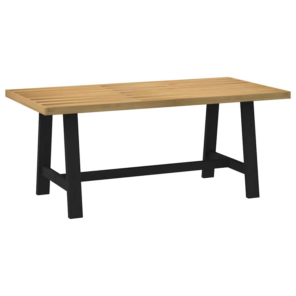 vidaXL Stół jadalny, NOAIN, 180x90x75 cm, lite drewno sosnowe