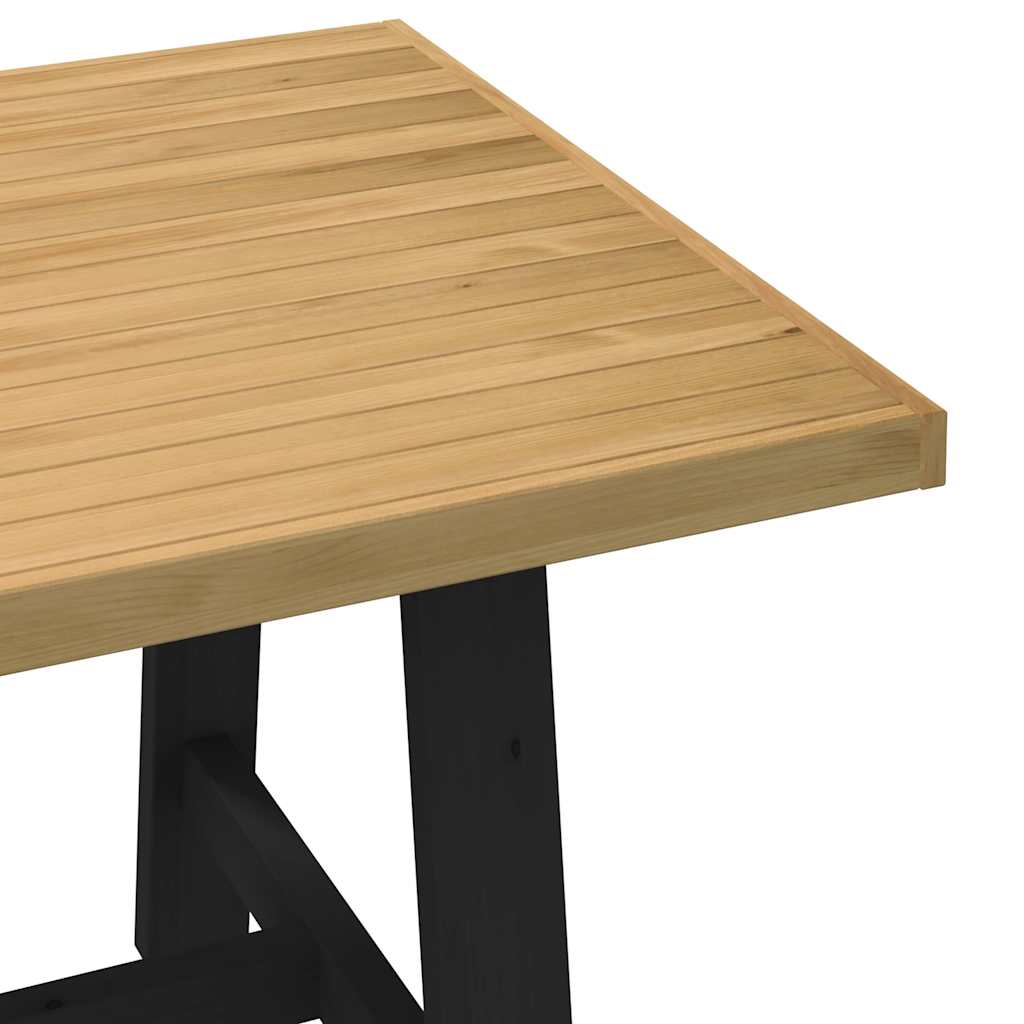 vidaXL Stół jadalny, NOAIN, 180x90x75 cm, lite drewno sosnowe