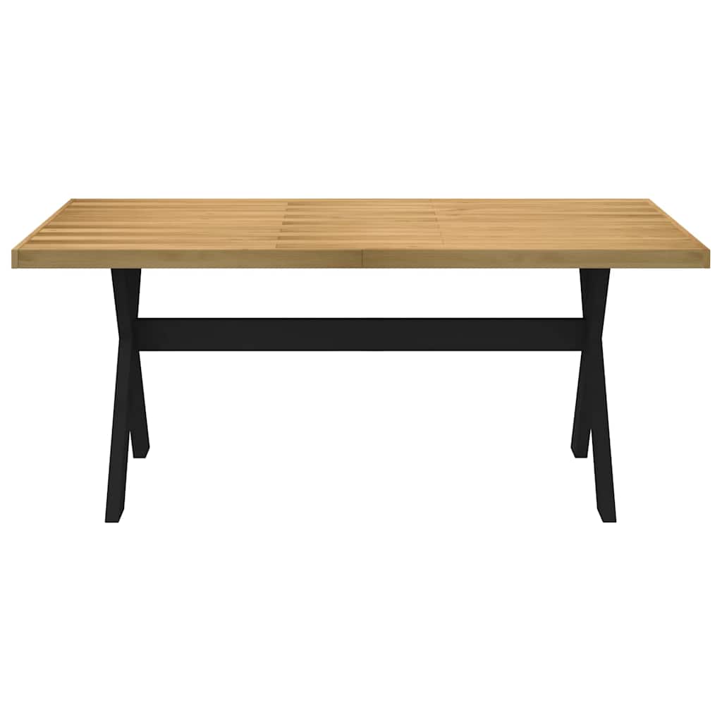 vidaXL Stół jadalny, NOAIN, 180x90x75 cm, lite drewno sosnowe