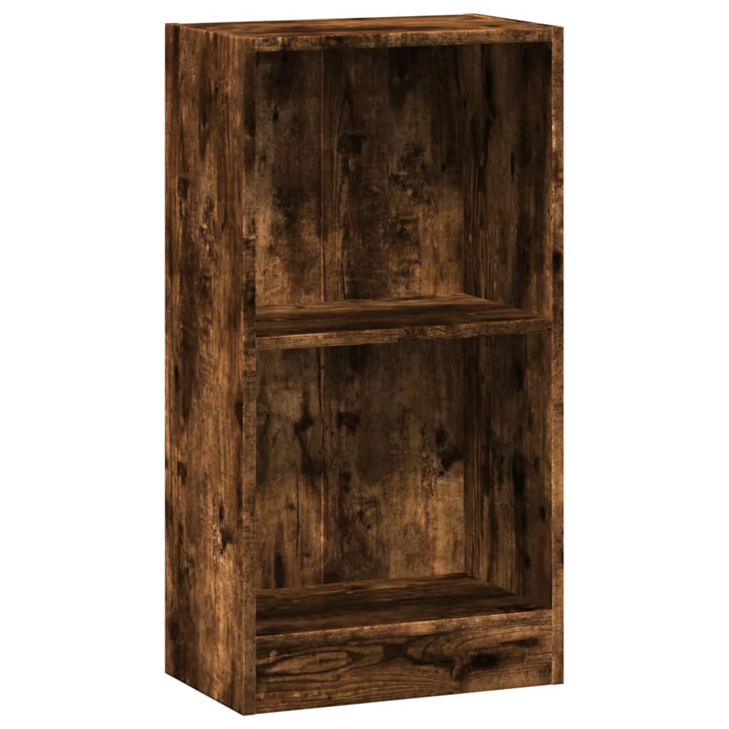 vidaXL Regał, przydymiony dąb, 40x24x76 cm, materiał drewnopochodny