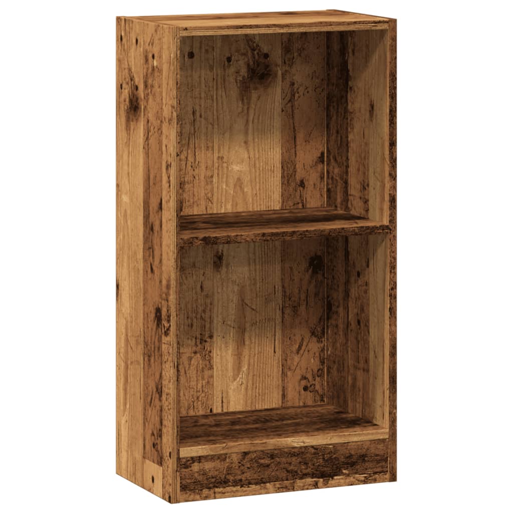 vidaXL Regał, stare drewno, 40x24x76 cm, materiał drewnopochodny