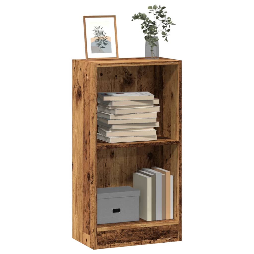 vidaXL Regał, stare drewno, 40x24x76 cm, materiał drewnopochodny