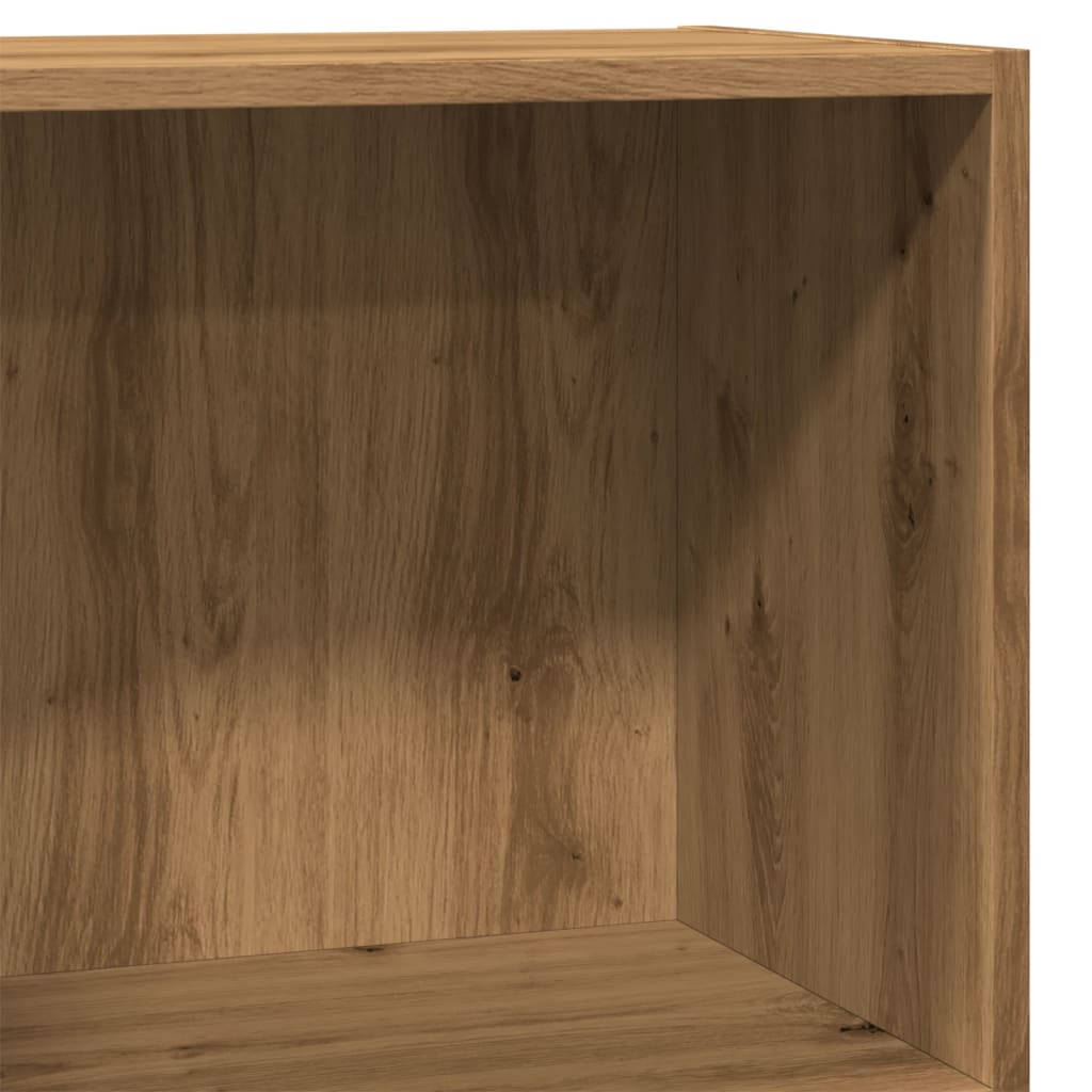 vidaXL Regał, dąb artisian, 40x24x76 cm, materiał drewnopochodny
