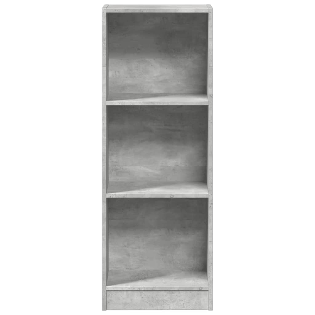 vidaXL Regał, szarość betonu, 40x24x109 cm, materiał drewnopochodny