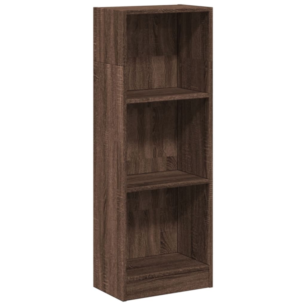 vidaXL Regał, brązowy dąb, 40x24x109 cm, materiał drewnopochodny