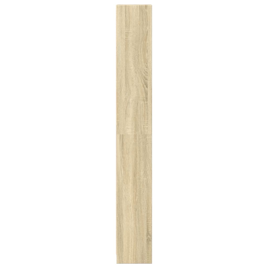 vidaXL Regał, dąb sonoma, 40x24x176 cm, materiał drewnopochodny