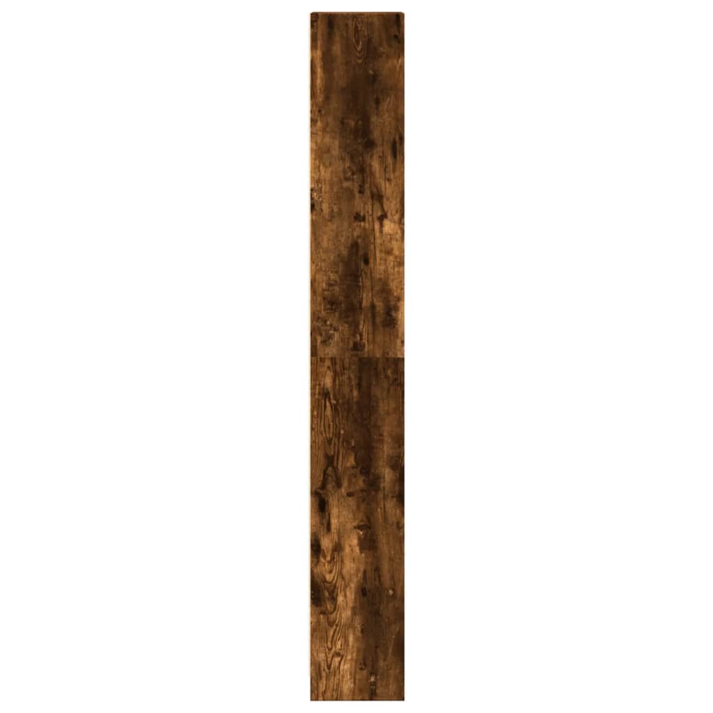 vidaXL Regał, przydymiony dąb, 40x24x176 cm, materiał drewnopochodny