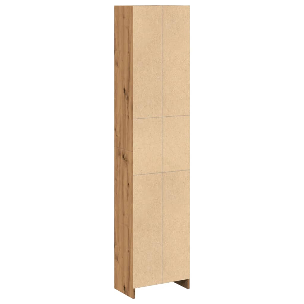 vidaXL Regał na książki Artisian Oak 40x24x176 cm Drewno konstrukcyjne