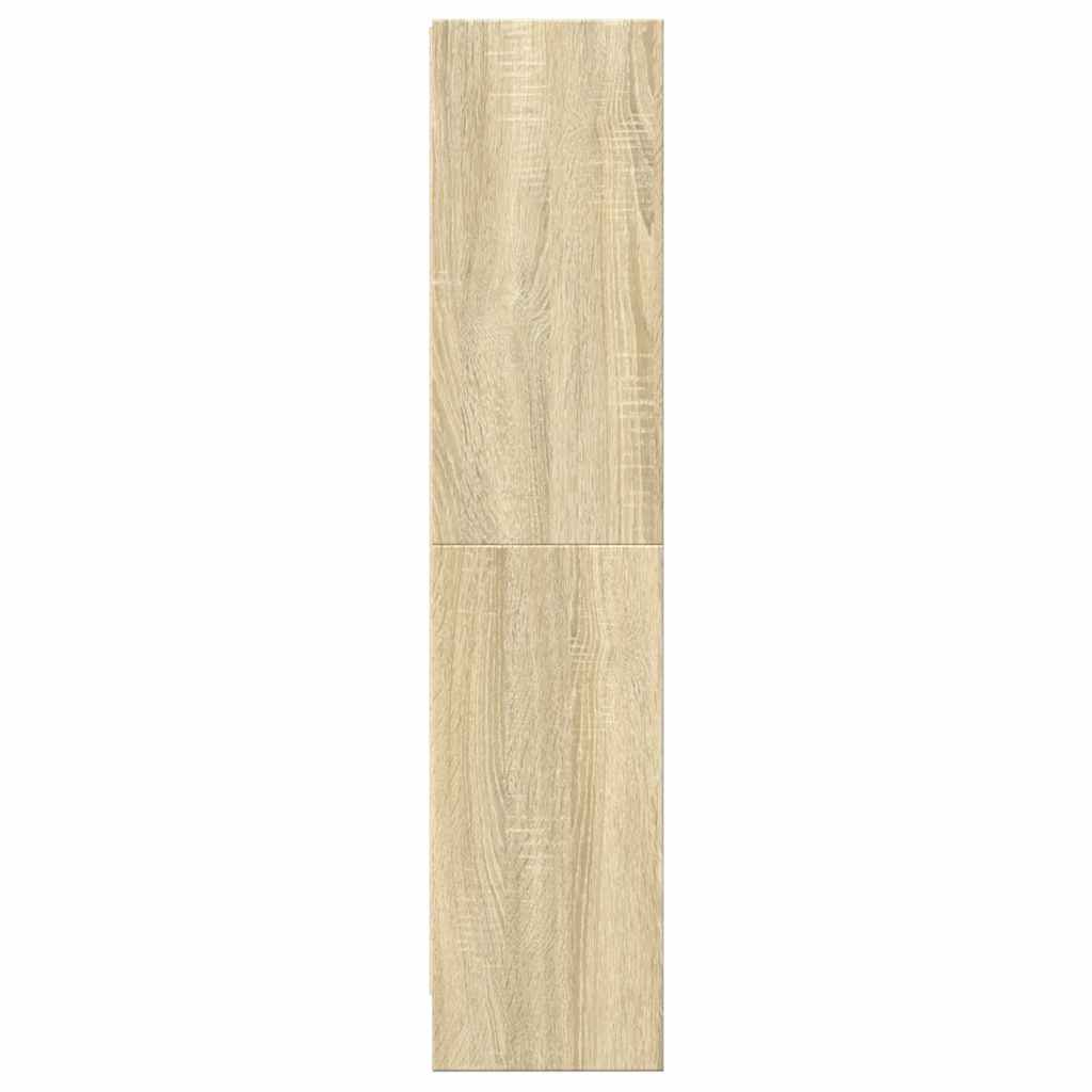 vidaXL Regał, dąb sonoma, 60x24x109 cm, materiał drewnopochodny
