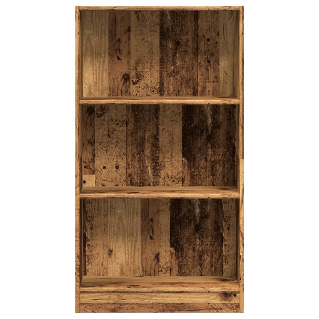 vidaXL Regał, stare drewno, 60x24x109 cm, materiał drewnopochodny