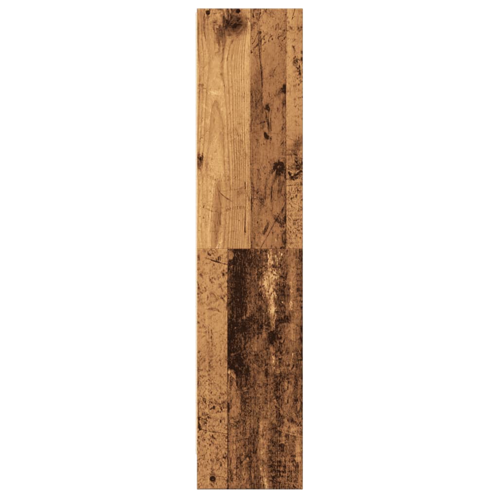 vidaXL Regał, stare drewno, 60x24x109 cm, materiał drewnopochodny
