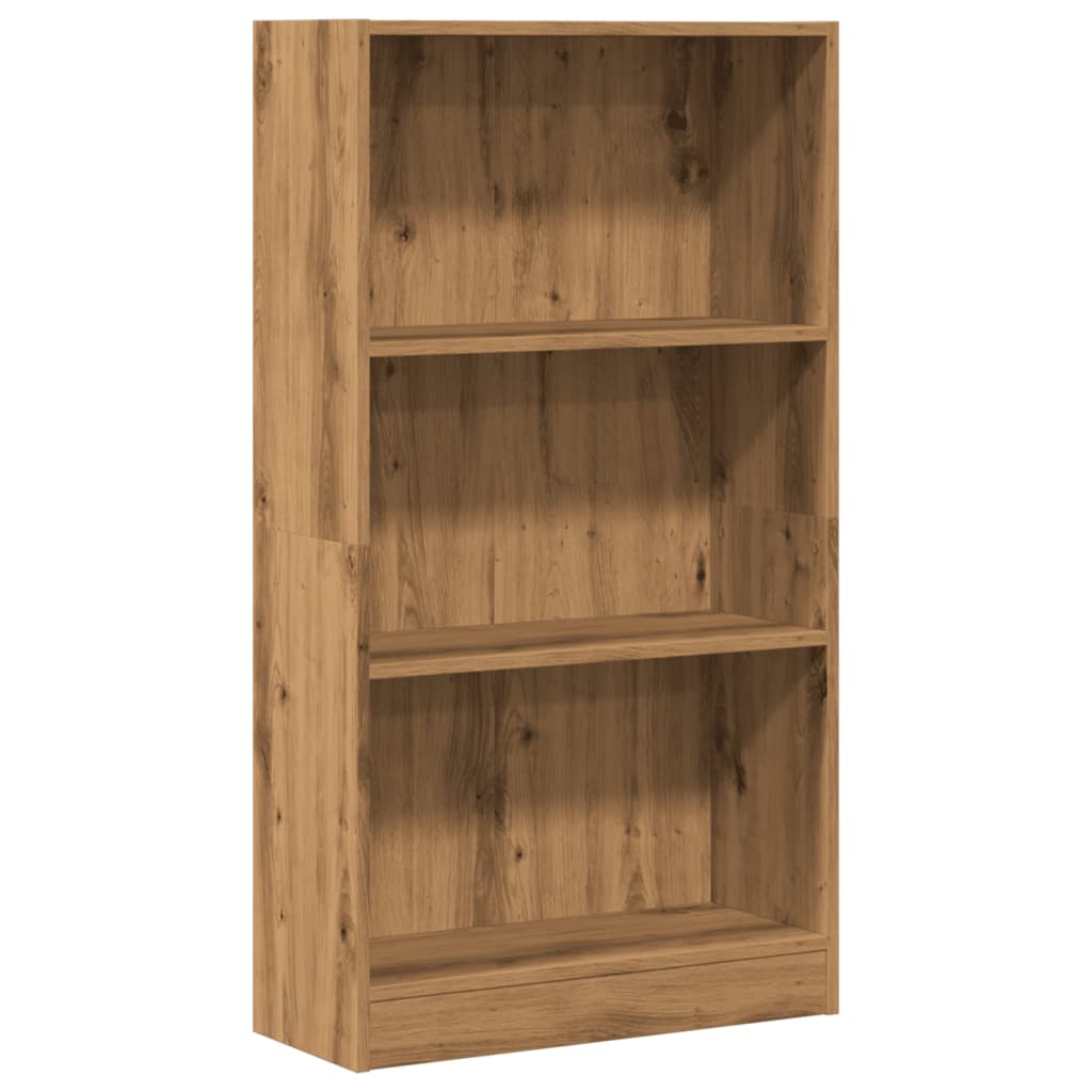 vidaXL Regał, dąb artisian, 60x24x109 cm, materiał drewnopochodny