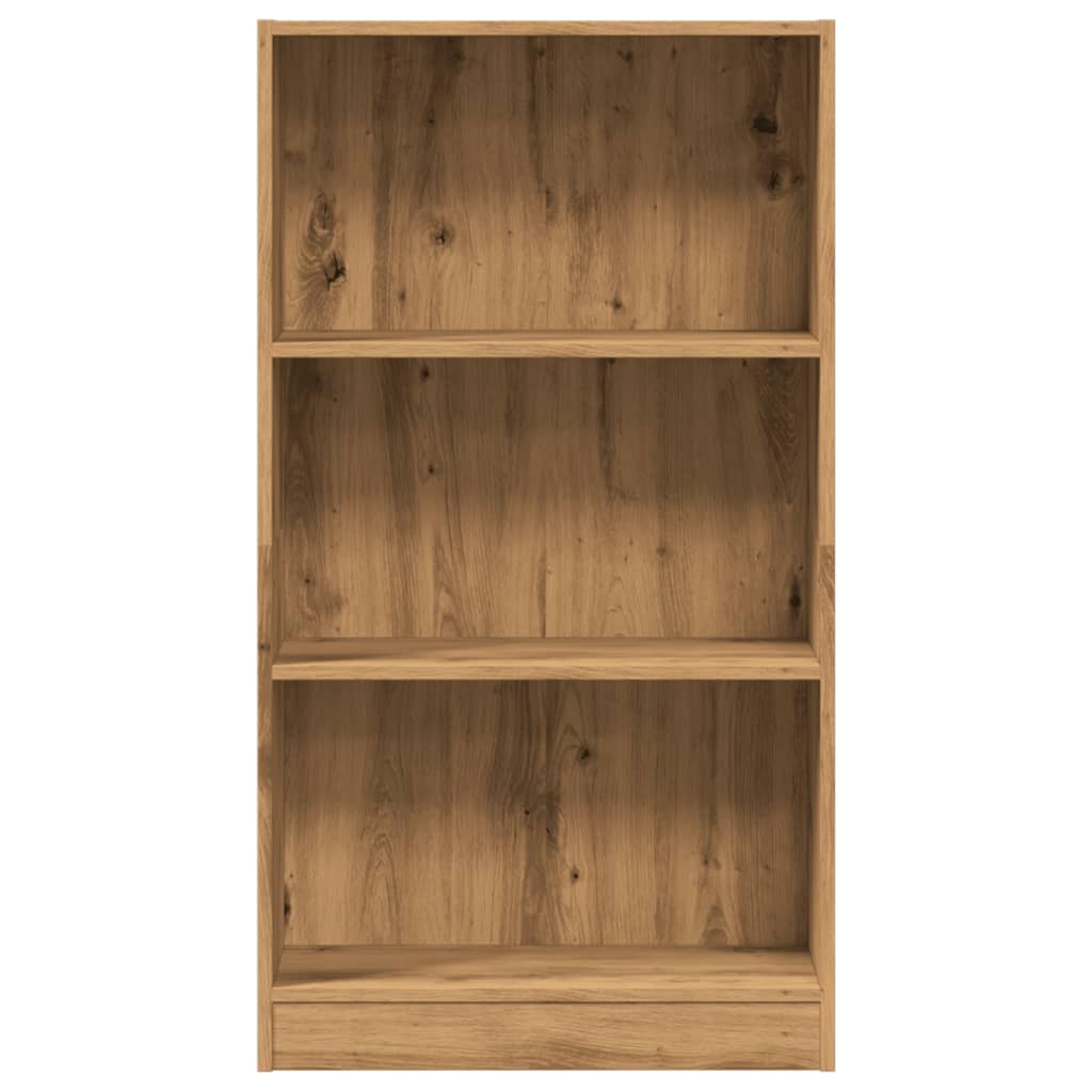 vidaXL Regał, dąb artisian, 60x24x109 cm, materiał drewnopochodny