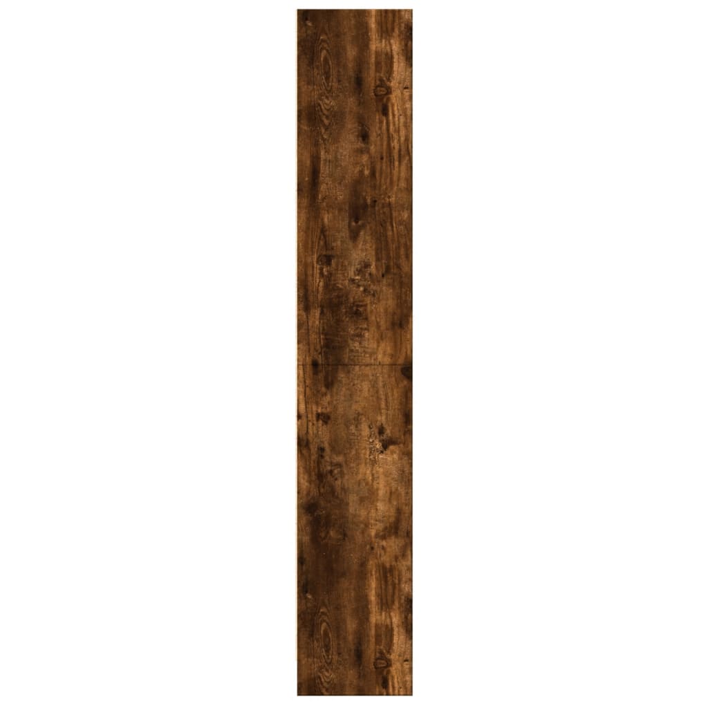 vidaXL Regał, przydymiony dąb, 60x24x143 cm, materiał drewnopochodny