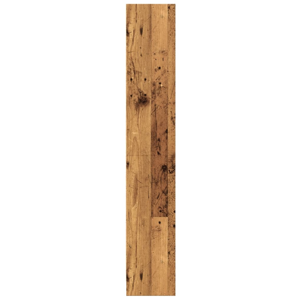 vidaXL Regał, stare drewno, 60x24x143 cm, materiał drewnopochodny