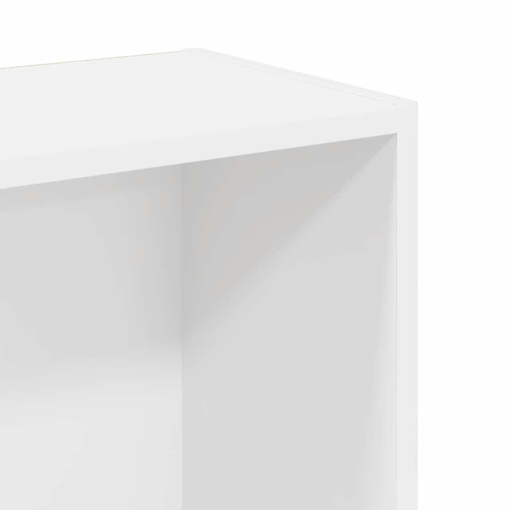 vidaXL Regał, biały, 80x24x109 cm, materiał drewnopochodny