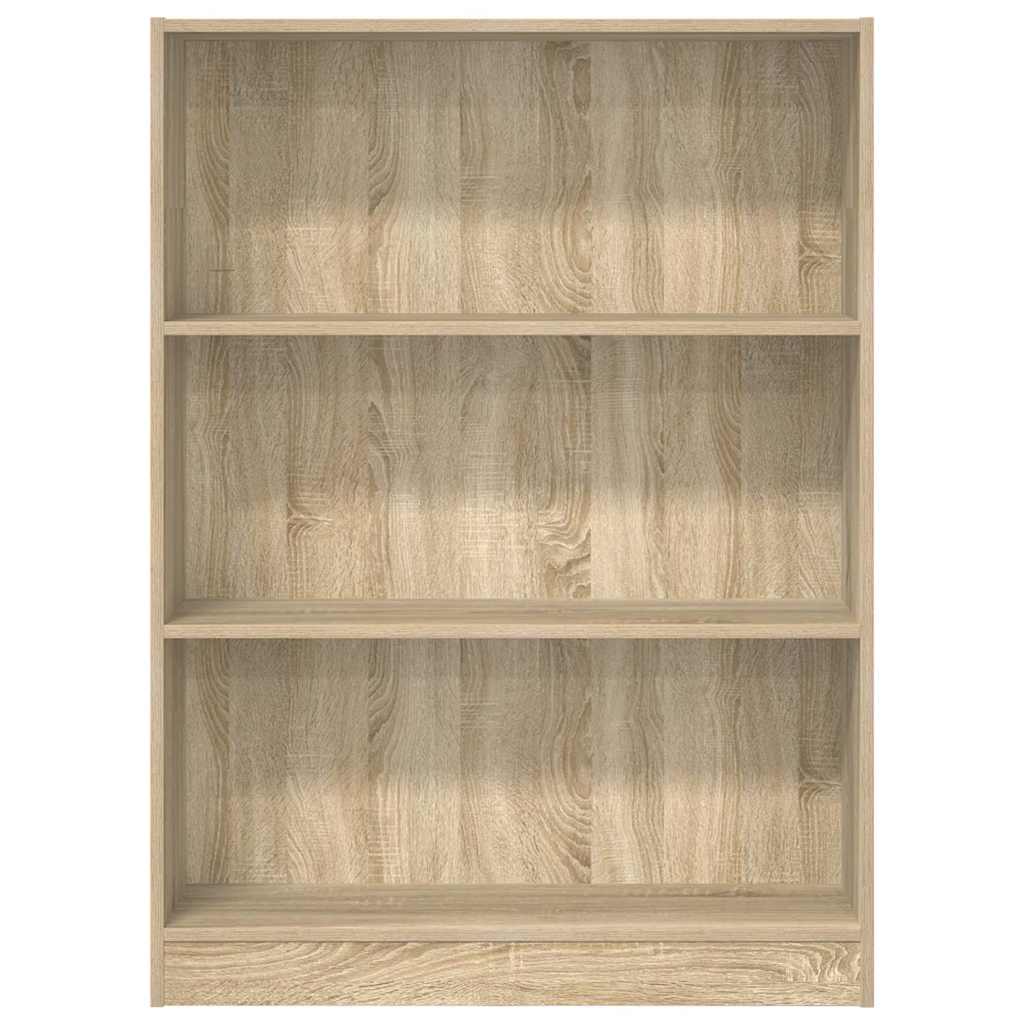 vidaXL Regał, dąb sonoma, 80x24x109 cm, materiał drewnopochodny