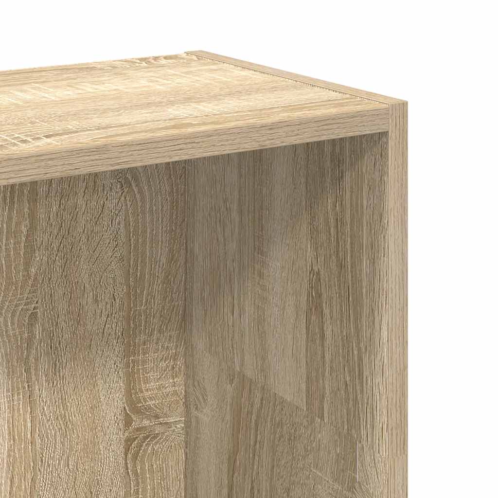vidaXL Regał, dąb sonoma, 80x24x109 cm, materiał drewnopochodny