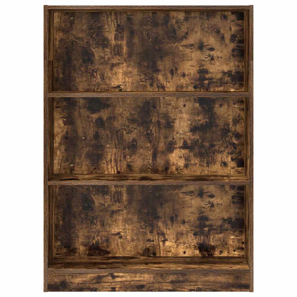 vidaXL Regał, przydymiony dąb, 80x24x109 cm, materiał drewnopochodny