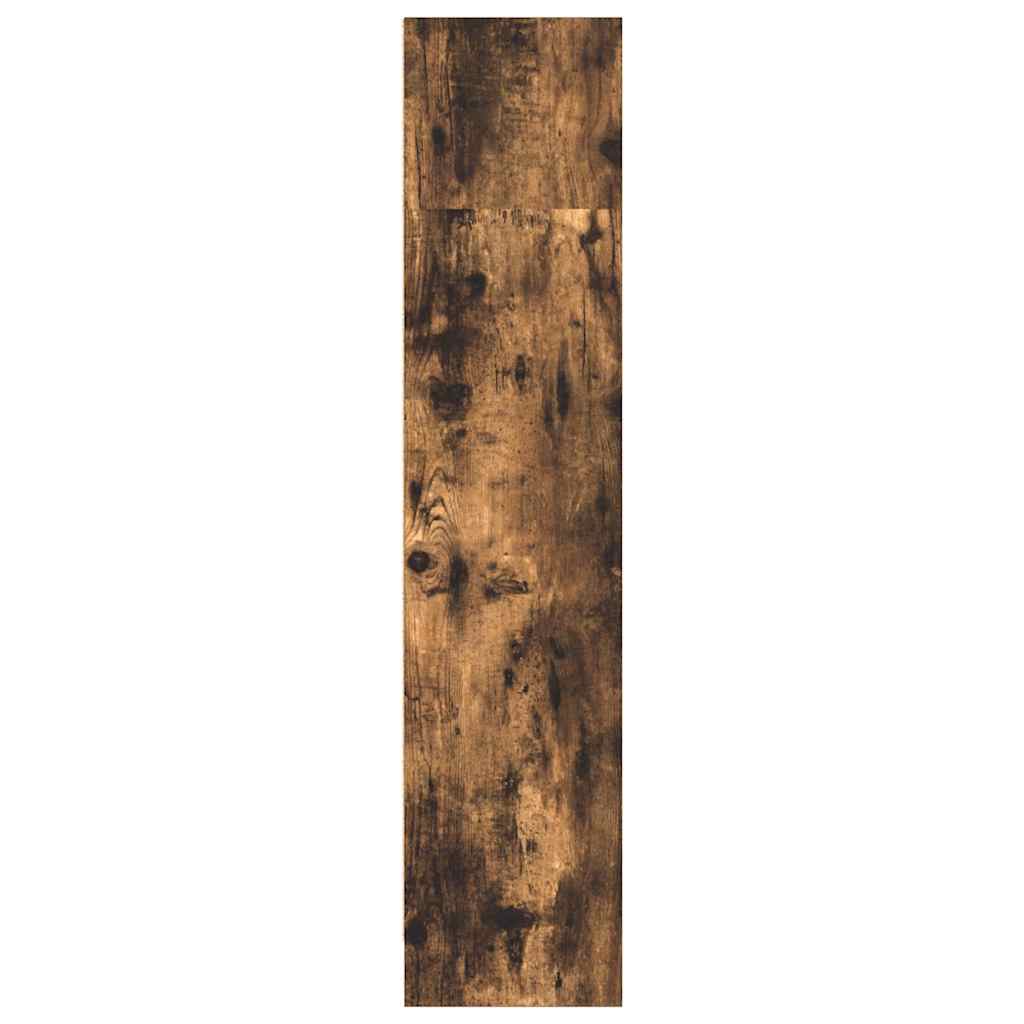 vidaXL Regał, przydymiony dąb, 80x24x109 cm, materiał drewnopochodny