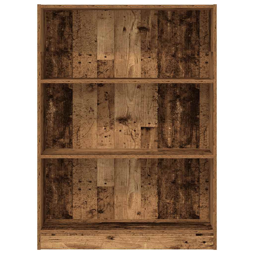 vidaXL Regał, stare drewno, 80x24x109 cm, materiał drewnopochodny