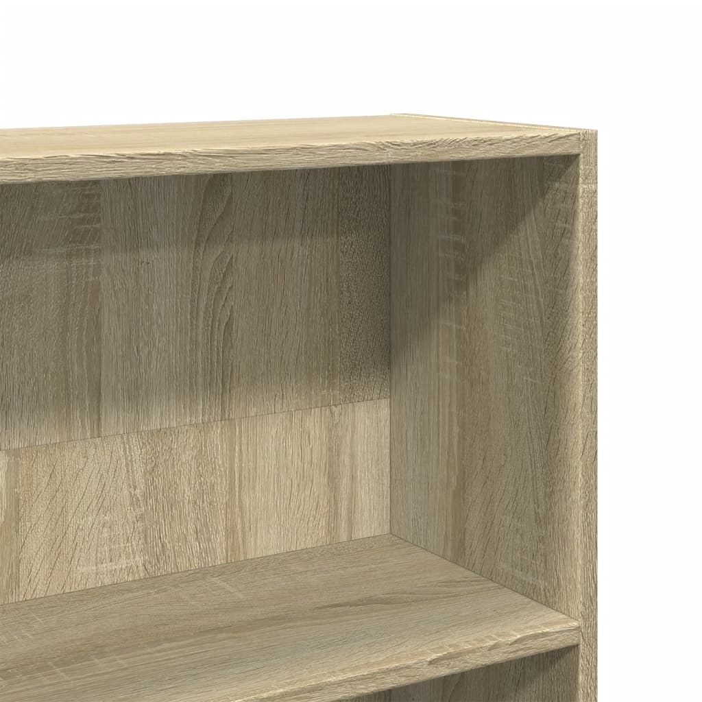 vidaXL Regał, dąb sonoma, 80x24x143 cm, materiał drewnopochodny