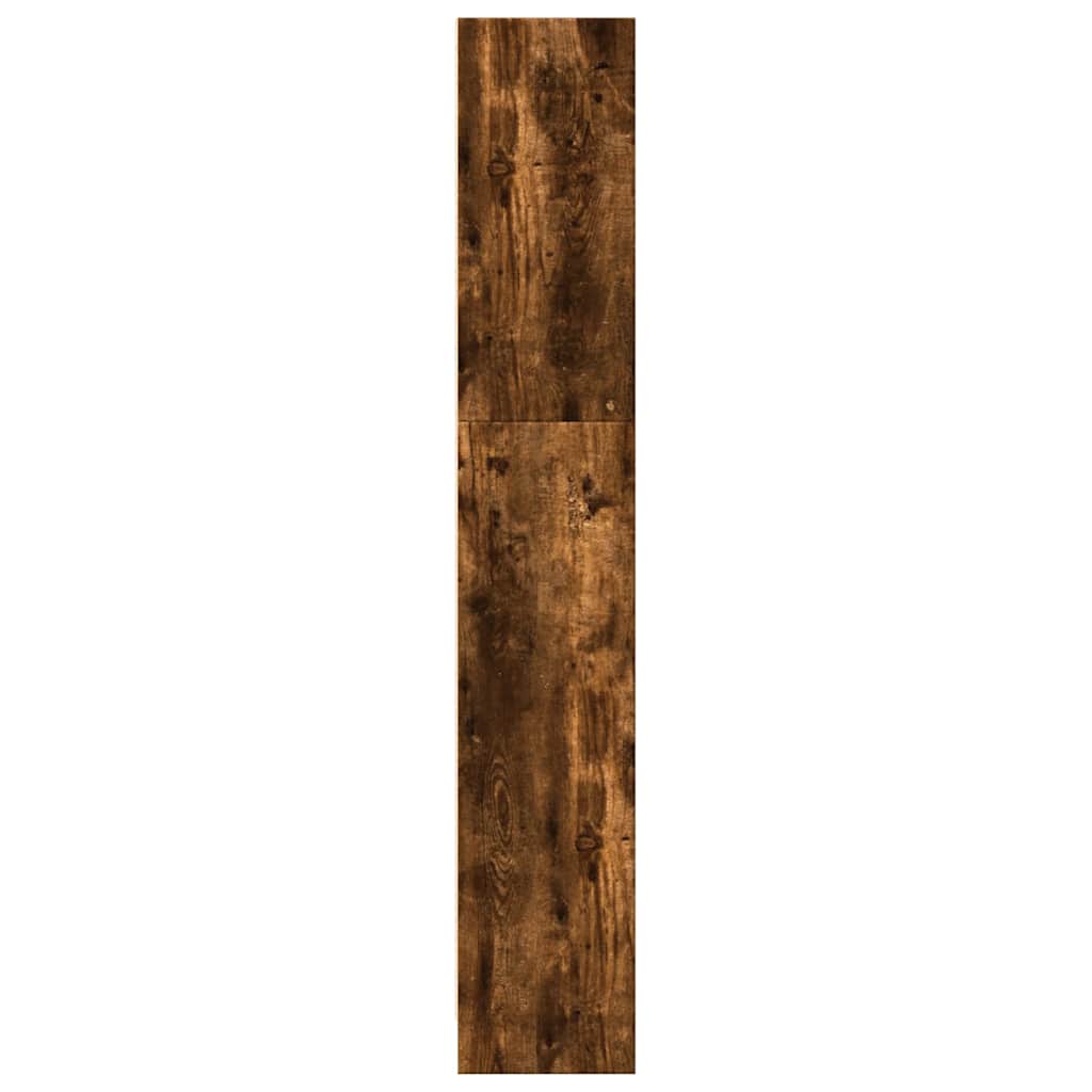 vidaXL Regał, przydymiony dąb, 80x24x143 cm, materiał drewnopochodny