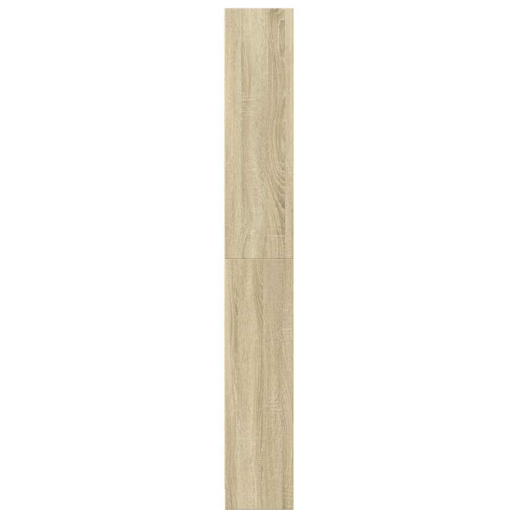 vidaXL Regał na książki Sonoma Oak 80x24x176 cm Drewno konstrukcyjne