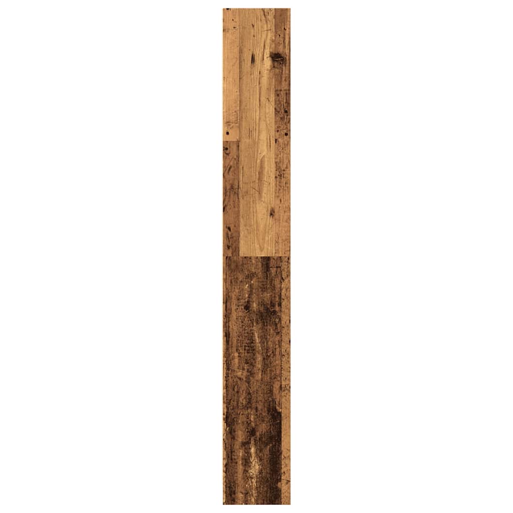 vidaXL Regał, stare drewno, 80x24x176 cm, materiał drewnopochodny