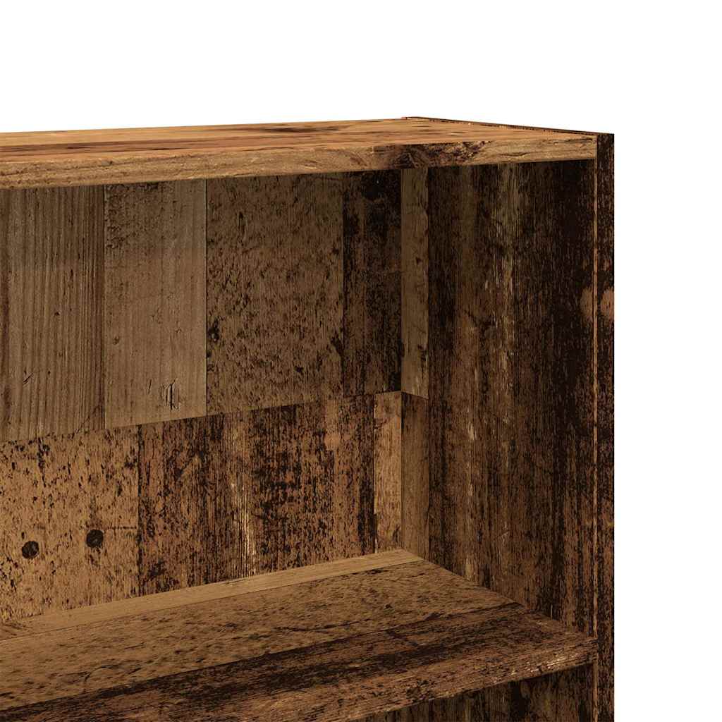 vidaXL Regał, stare drewno, 80x24x176 cm, materiał drewnopochodny