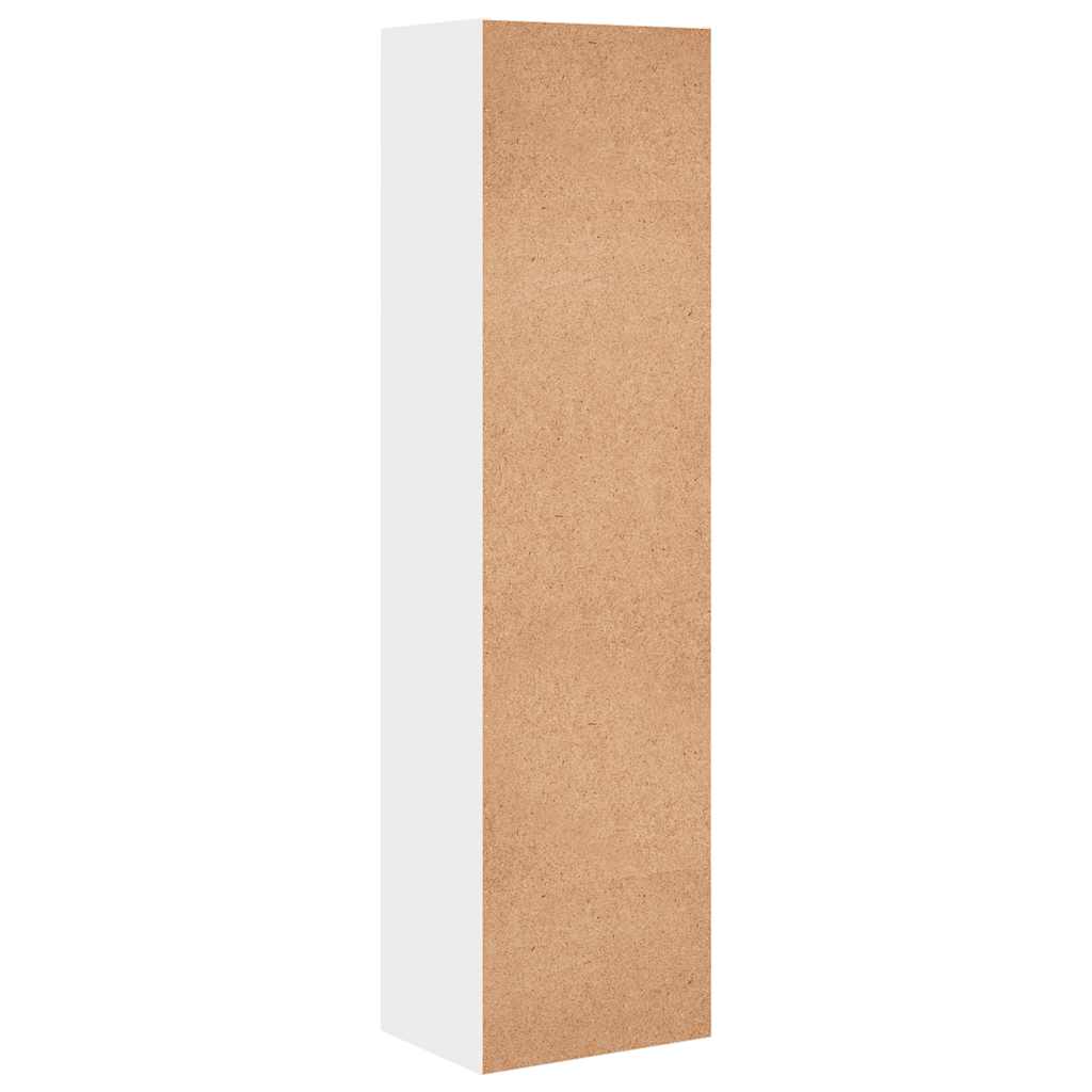 vidaXL Regał na książki, biały, 40x30x152 cm, materiał drewnopochodny