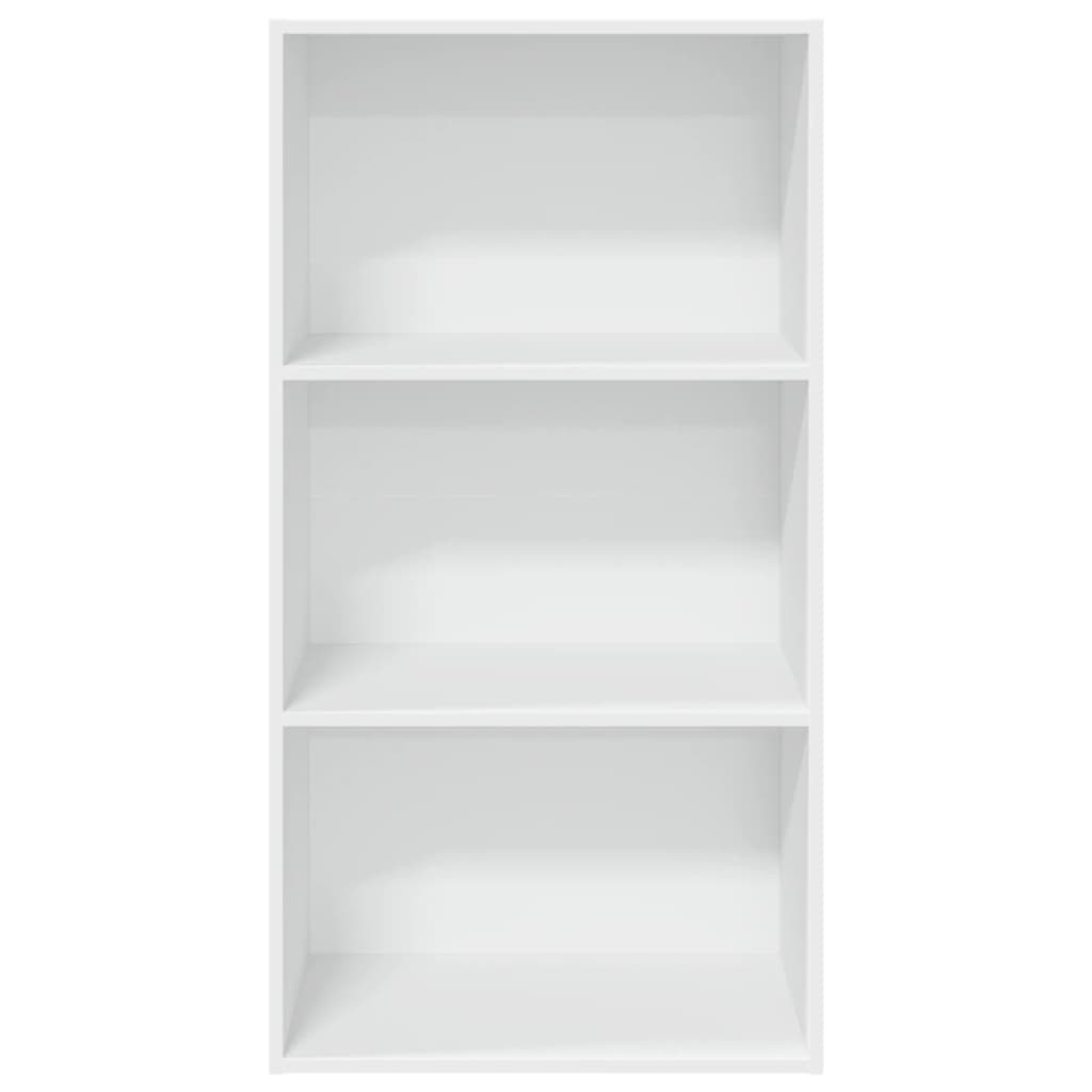 vidaXL Regał na książki, biały, 60x30x114 cm, materiał drewnopochodny