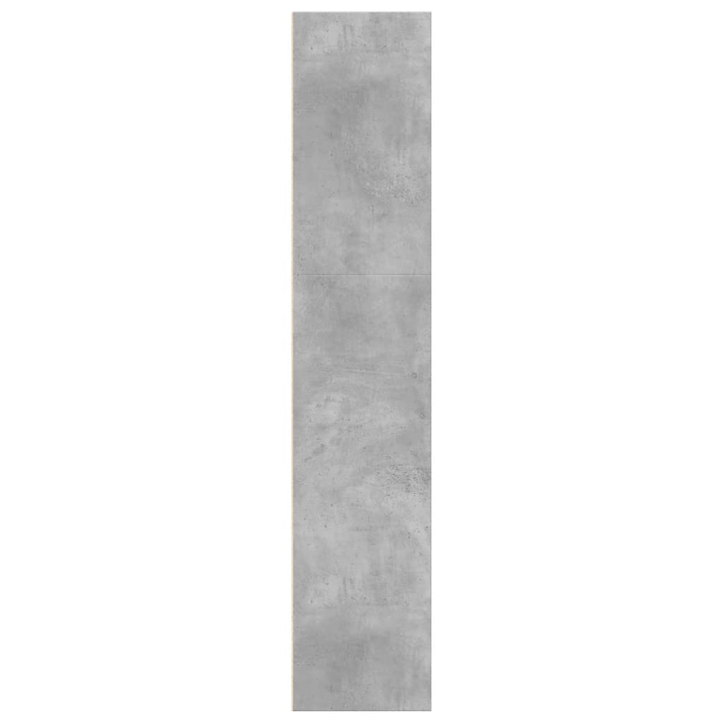 vidaXL Regał na książki, szarość betonu, 60x30x152 cm