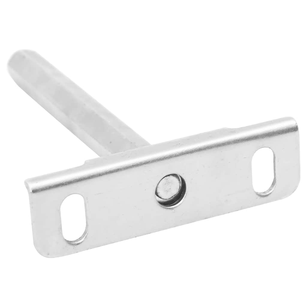 vidaXL Wsporniki półek pływających, 12 szt., Ø12x100 mm, stal węglowa