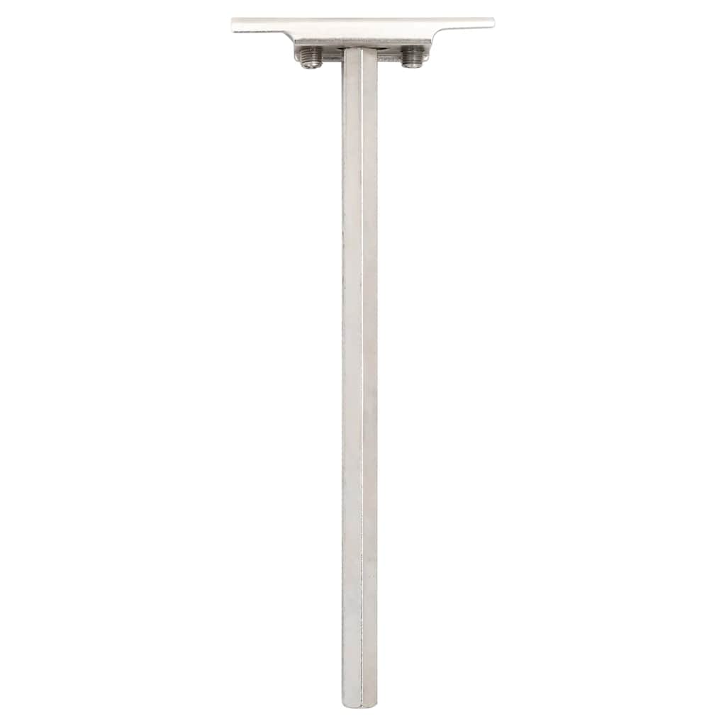 vidaXL Wsporniki półek pływających, 12 szt., Ø12x200 mm, stal węglowa