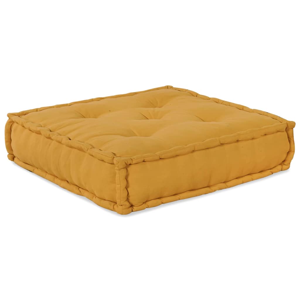 vidaXL Modularna jednostka sofy tkanina żółty 210 x 70 x 56 cm