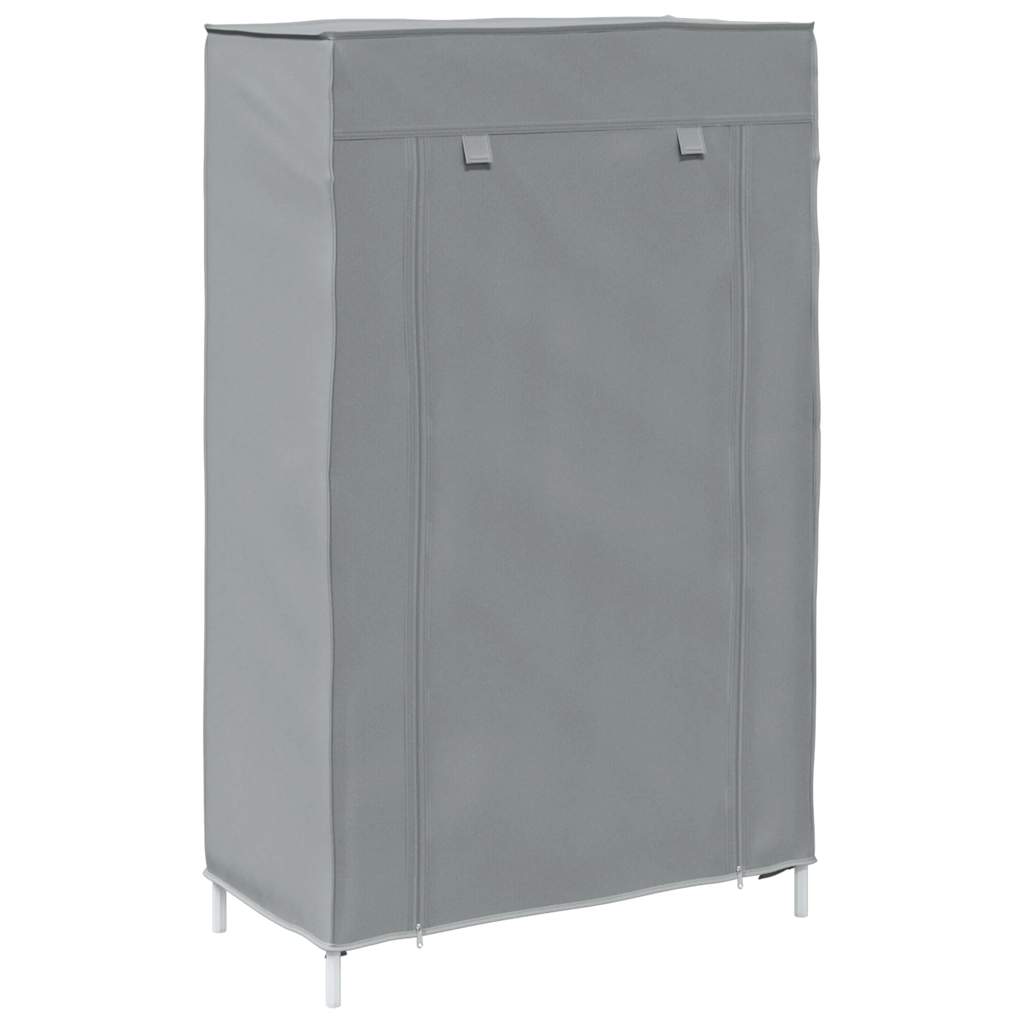vidaXL Szafka na buty Szara 60,5x30x97 cm Tkanina Non-woven