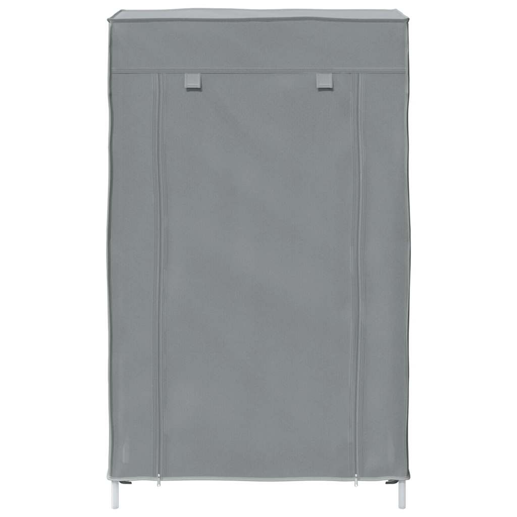 vidaXL Szafka na buty Szara 60,5x30x97 cm Tkanina Non-woven