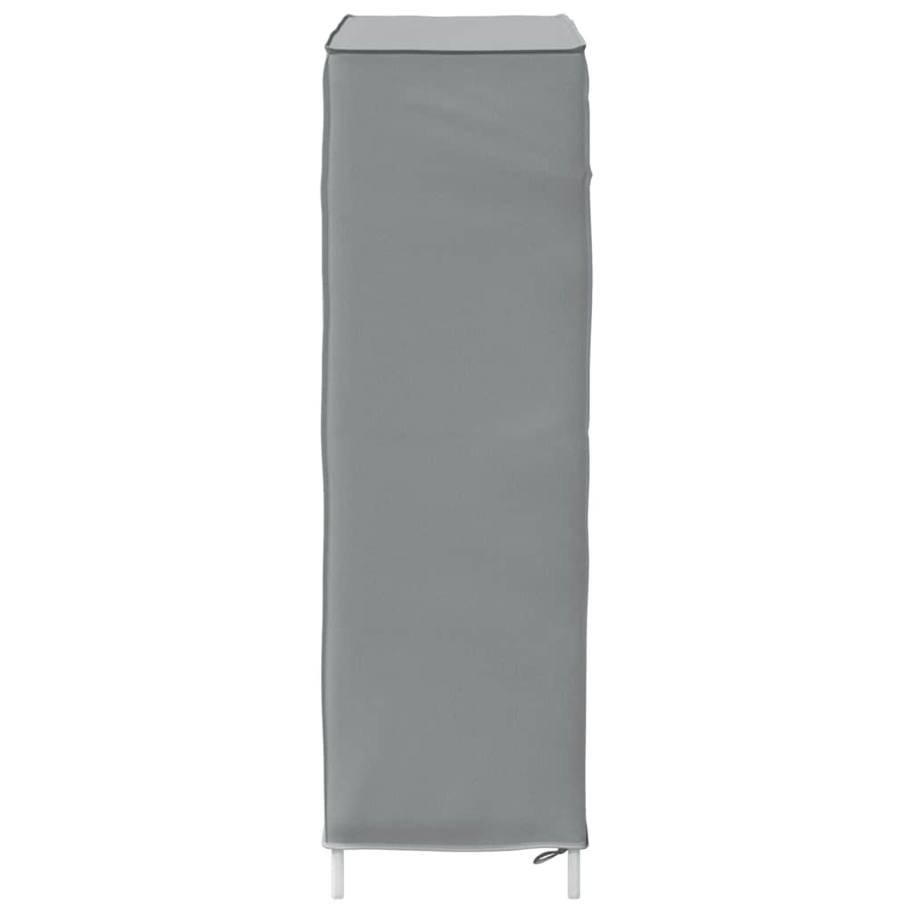 vidaXL Szafka na buty Szara 60,5x30x97 cm Tkanina Non-woven