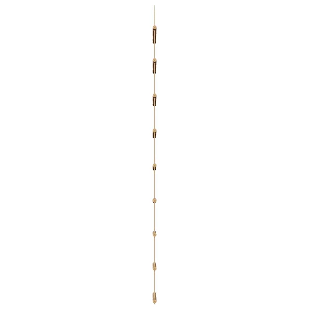 vidaXL Dekoracja ścienna, drabinka, 50x150 cm, naturalna gałąź