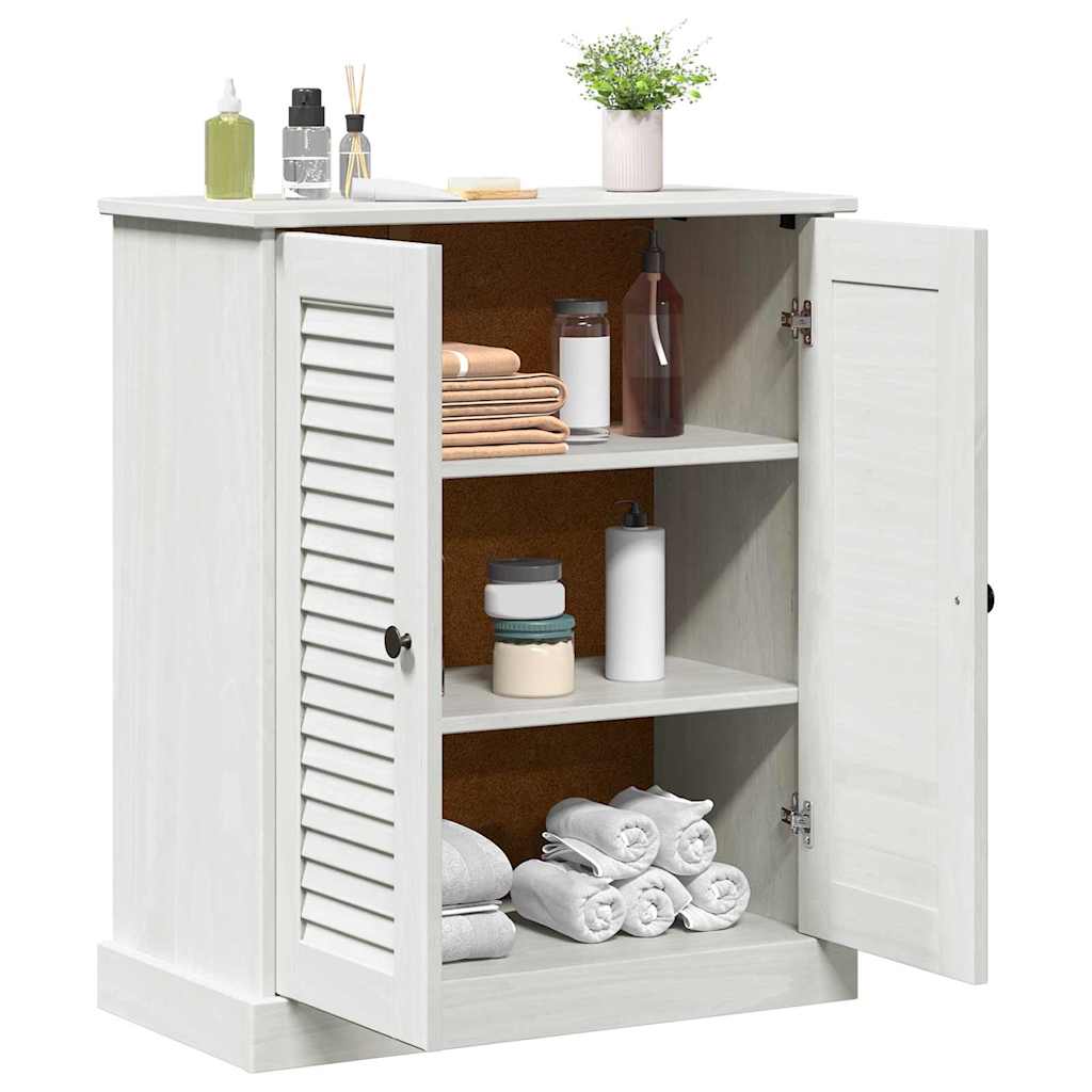 vidaXL Szafka Łazienkowa VIGO Biały i Biały Antyk 68 x 34 x 80 cm