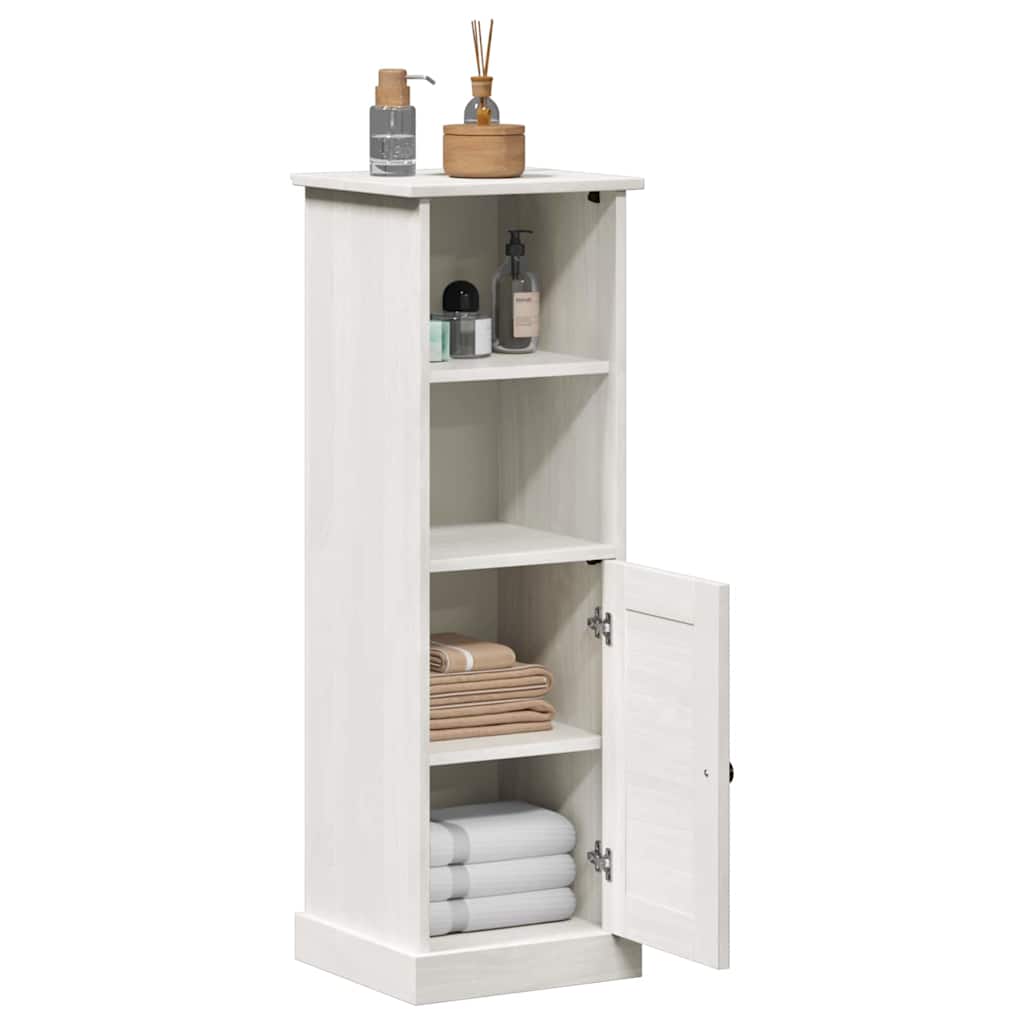 vidaXL Szafka Łazienkowa VIGO Biały i Biały Antyk 37 x 34 x 110 cm