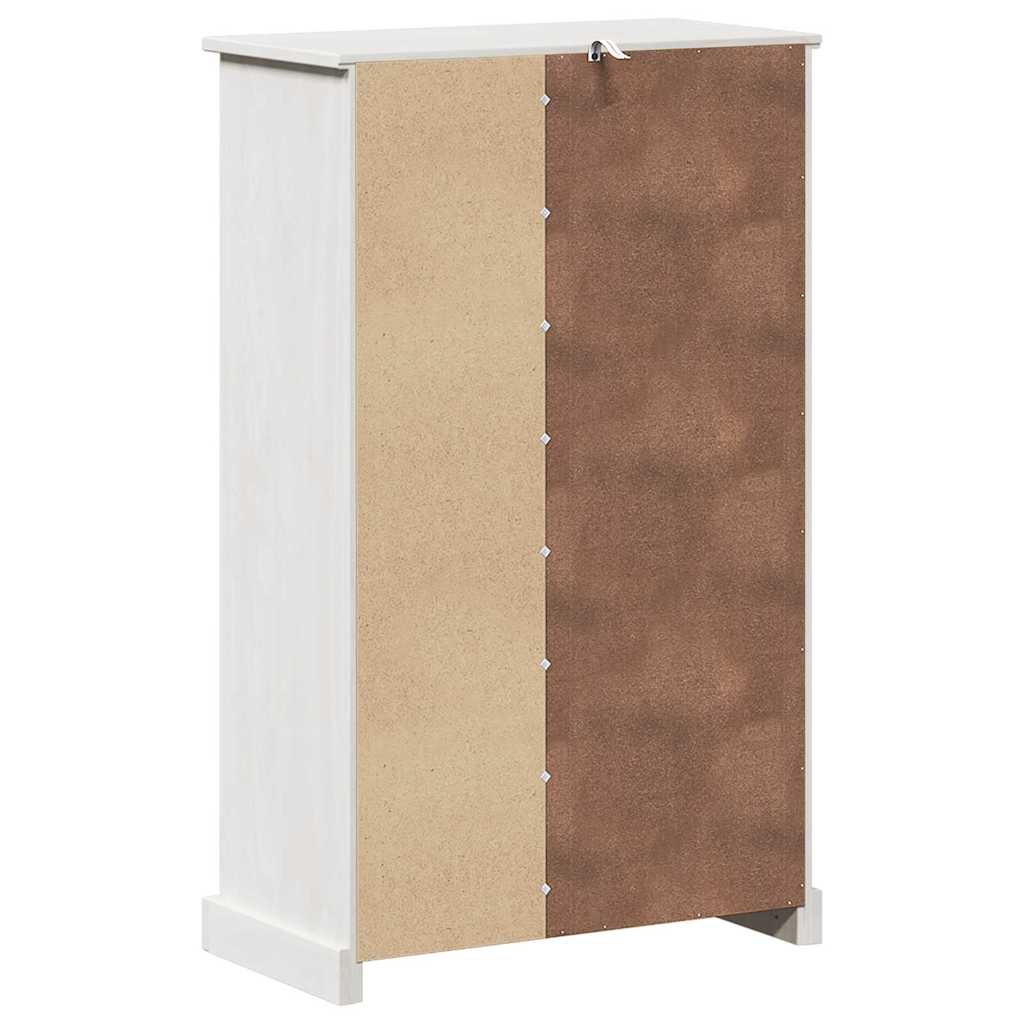 vidaXL Szafka Łazienkowa VIGO Biały i Biały Antyk 68 x 34 x 110 cm