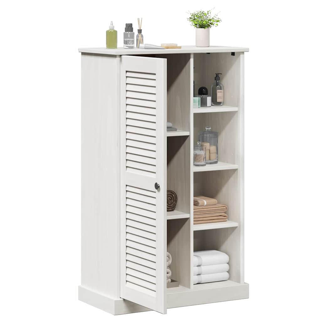 vidaXL Szafka Łazienkowa VIGO Biały i Biały Antyk 68 x 34 x 110 cm