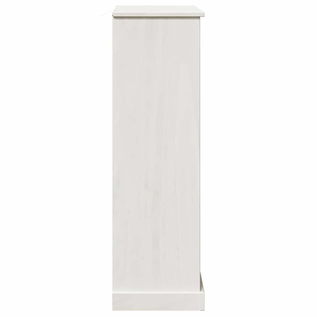 vidaXL Szafka Łazienkowa VIGO Biały i Biały Antyk 68 x 34 x 110 cm