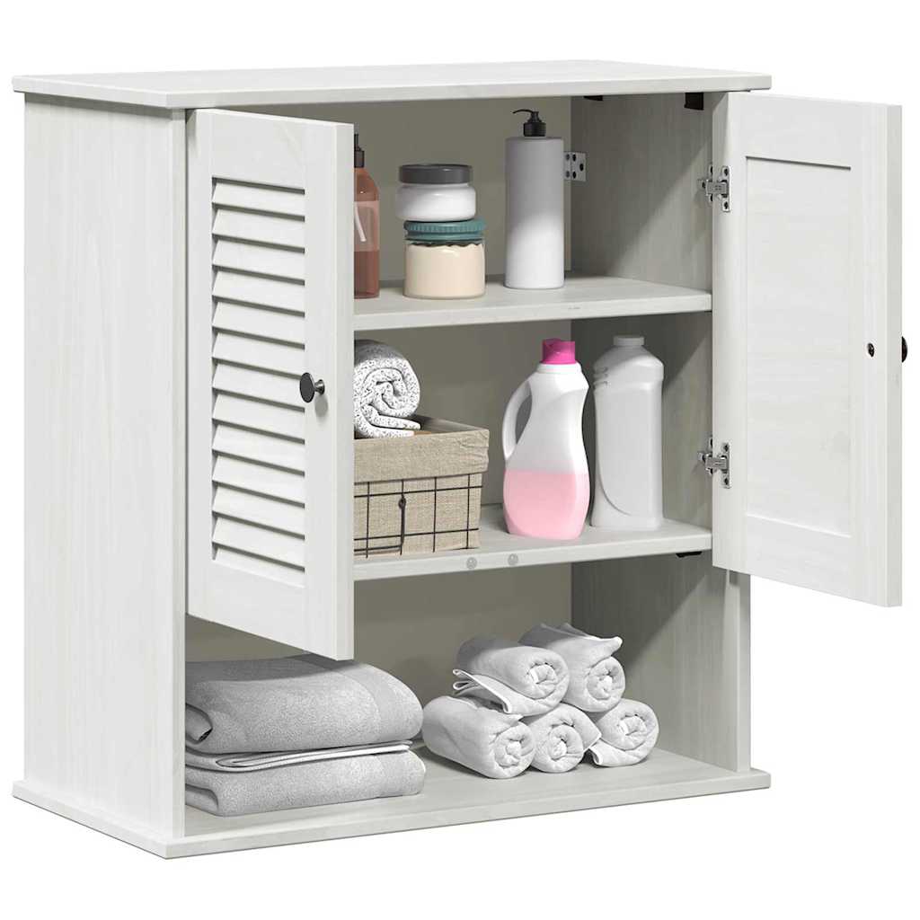 vidaXL Szafka Łazienkowa VIGO Biały i Biały Antyk 67,5 x 34 x 71,5 cm