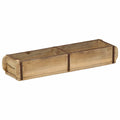 vidaXL Taca Brązowy 57 x 15 x 9 cm Lite Drewno Recyklingowe