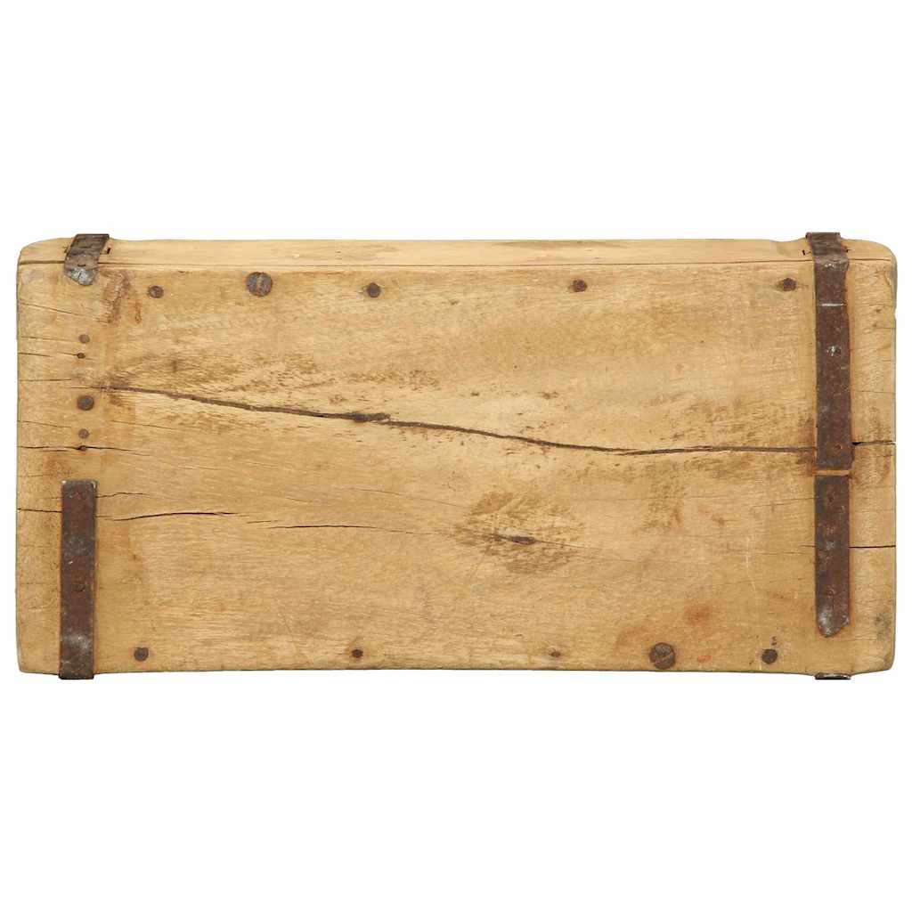 vidaXL Taca 4 pcs Brązowy 30 x 14 x 9 cm Lite Drewno Recyklingowe